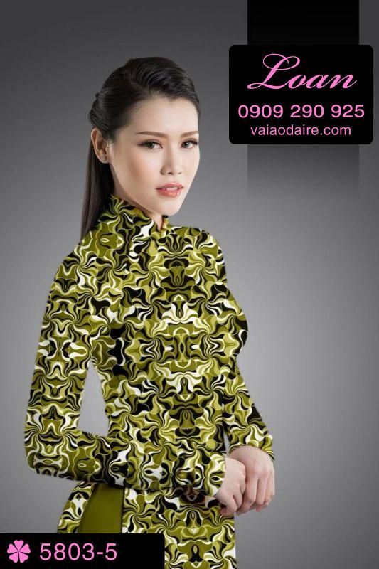Vải áo dài lập thể