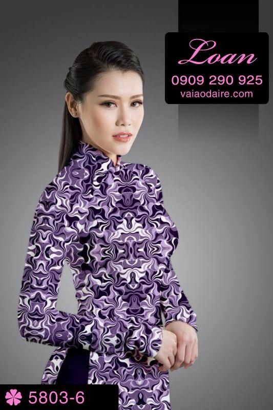 Vải áo dài lập thể