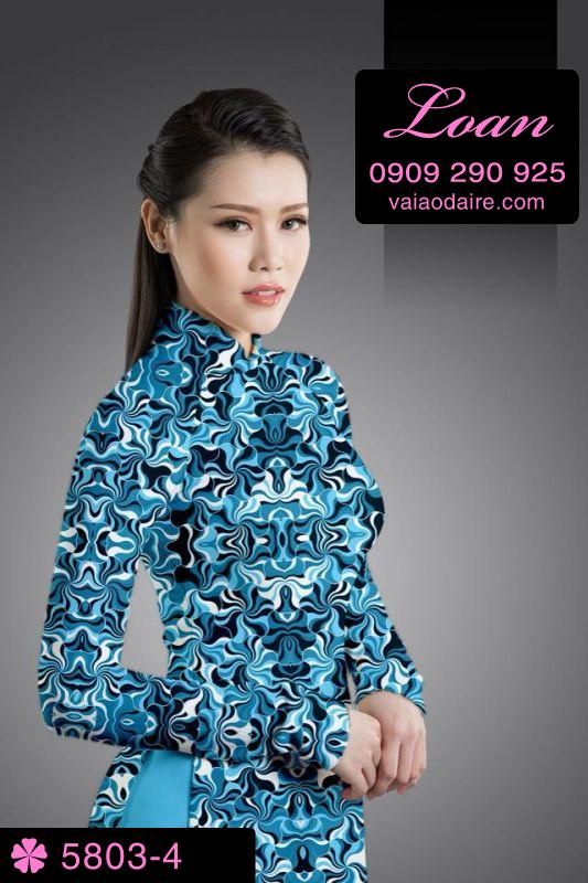 Vải áo dài lập thể