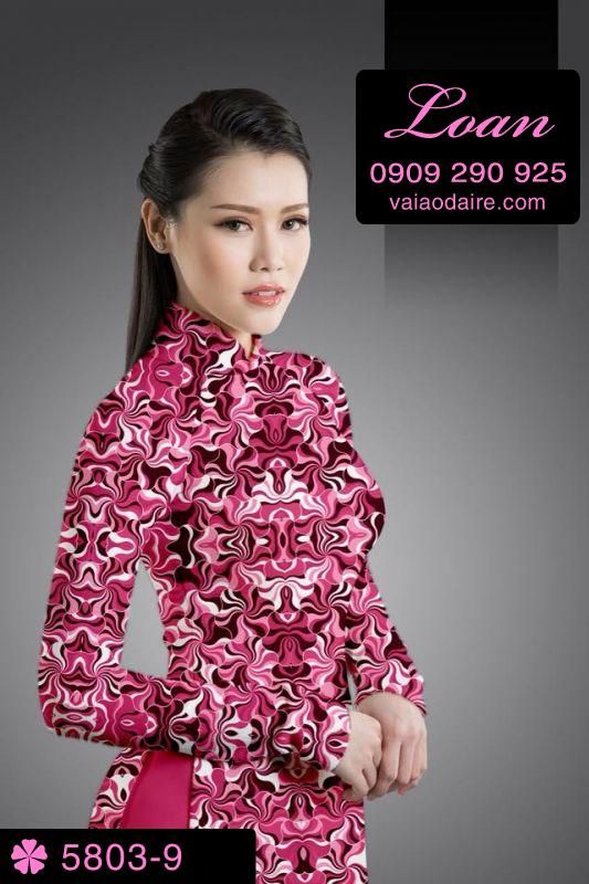 Vải áo dài lập thể