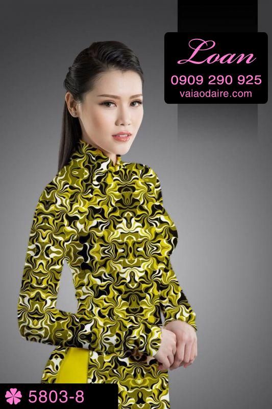 Vải áo dài lập thể