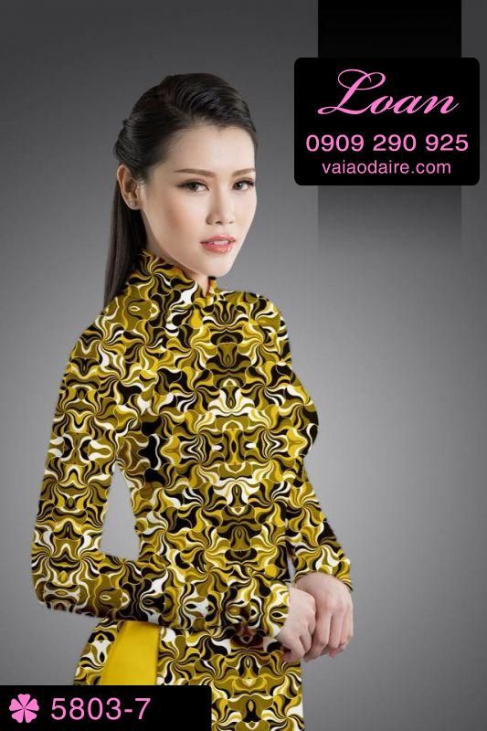 Vải áo dài lập thể