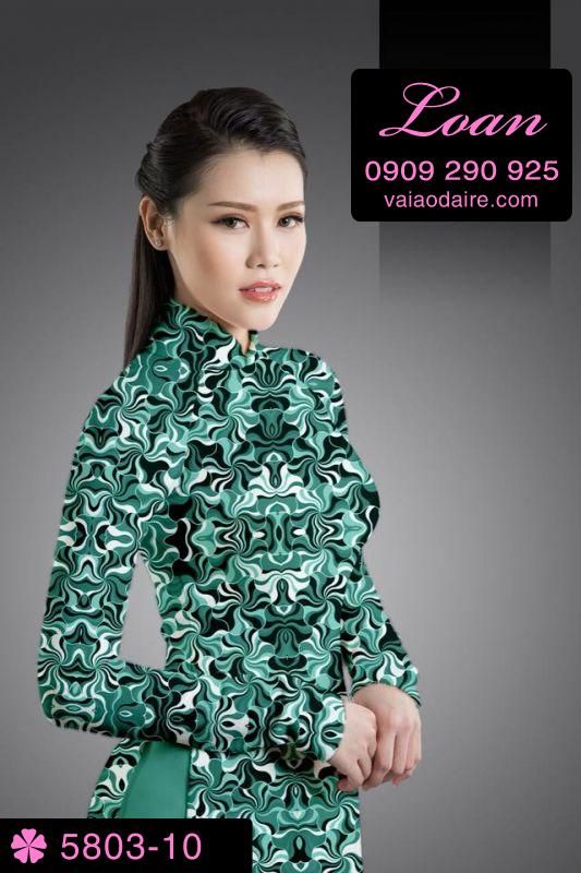 Vải áo dài lập thể