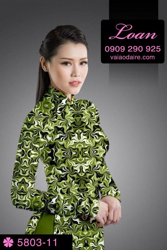 Vải áo dài lập thể