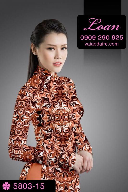 Vải áo dài lập thể
