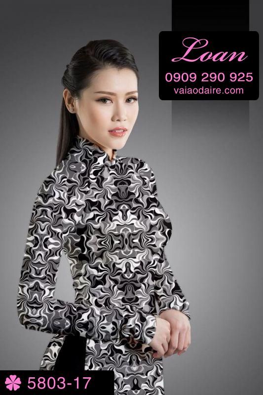 Vải áo dài lập thể