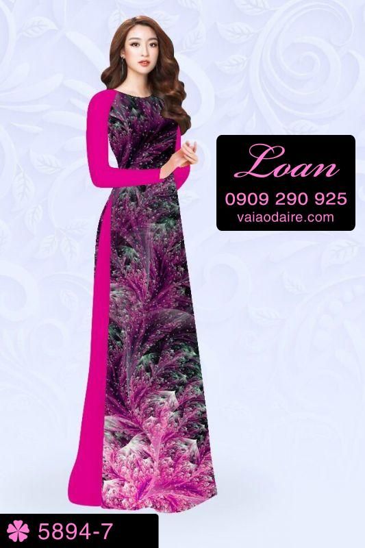 Vải áo dài lập thể