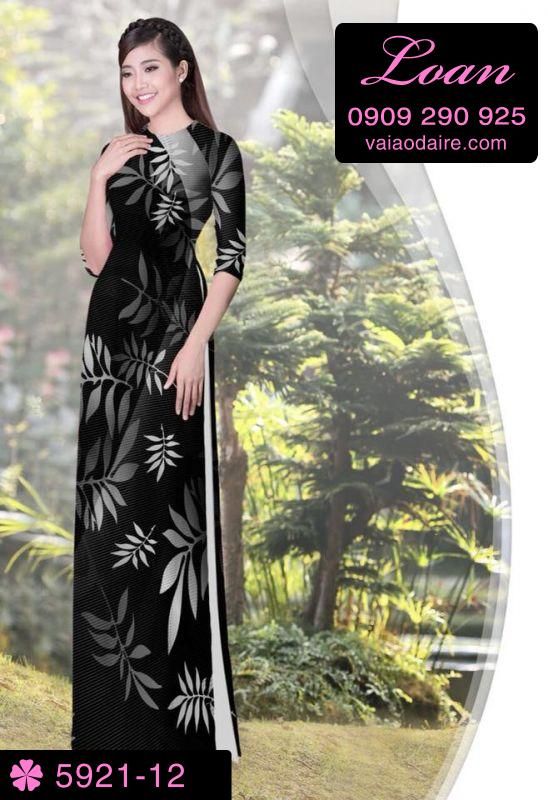 Vải áo dài hoa văn chìm