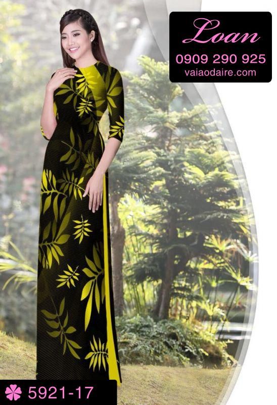 Vải áo dài hoa văn chìm