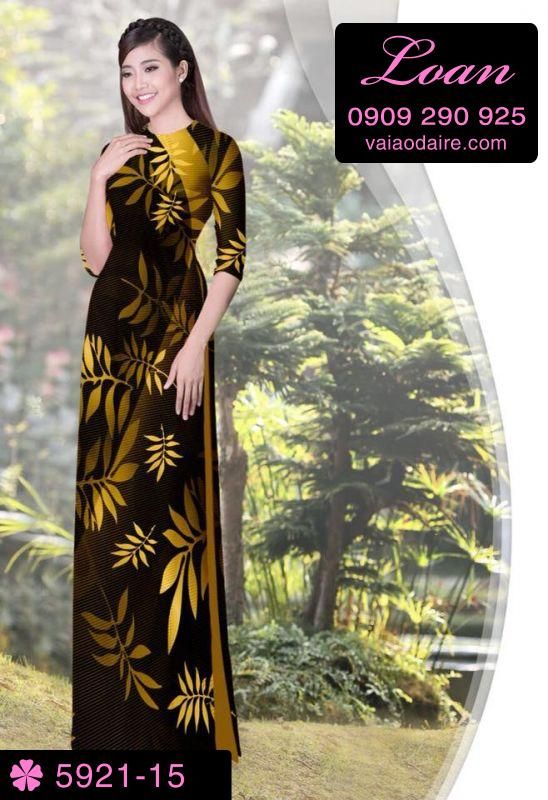 Vải áo dài hoa văn chìm