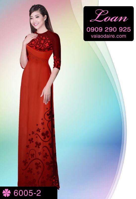Vải áo dài hoa văn