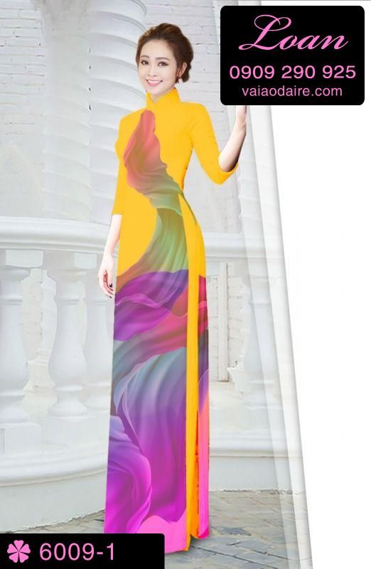 Vải áo dài lập thể