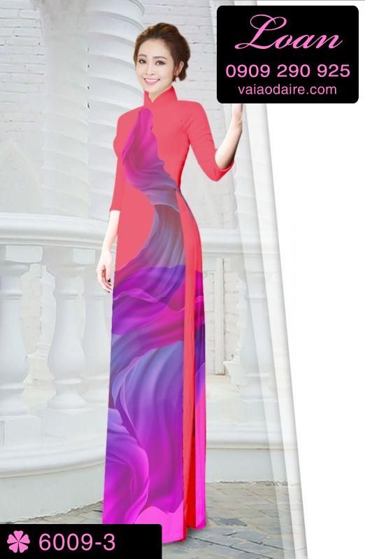 Vải áo dài lập thể