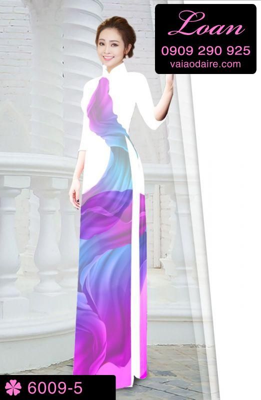 Vải áo dài lập thể
