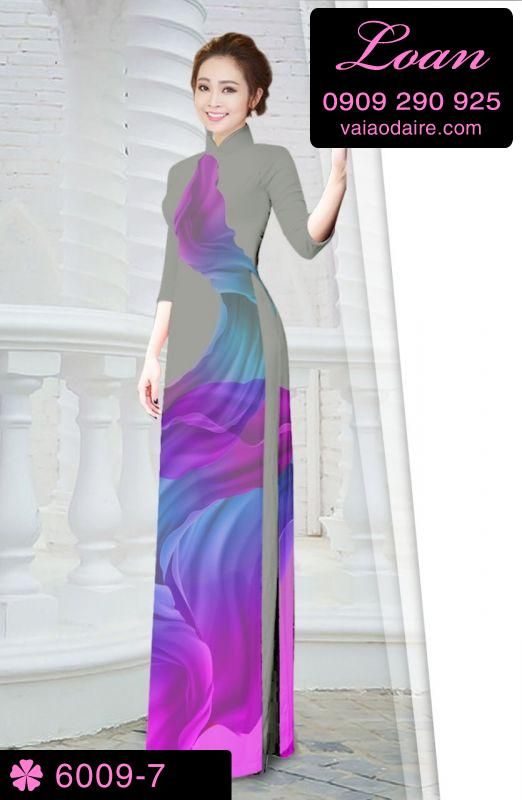 Vải áo dài lập thể