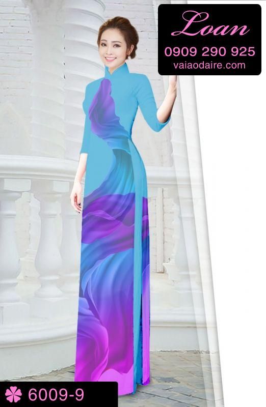 Vải áo dài lập thể