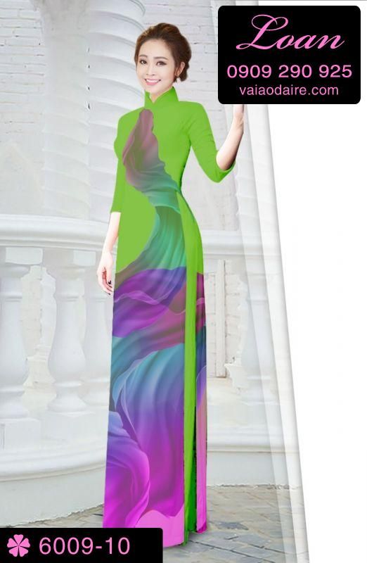 Vải áo dài lập thể