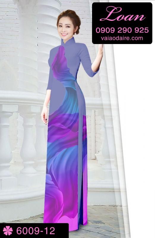 Vải áo dài lập thể