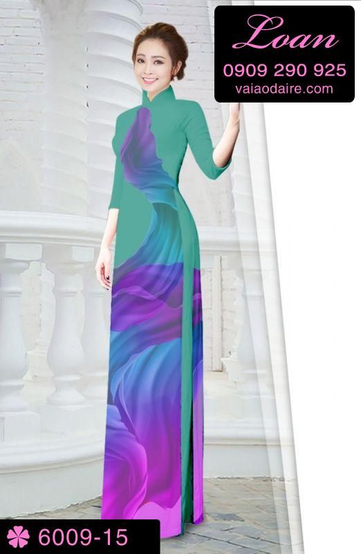 Vải áo dài lập thể