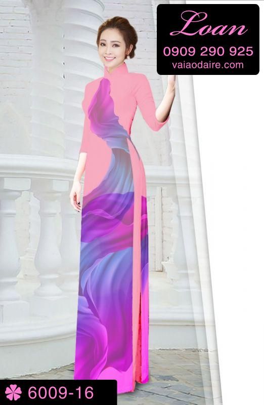 Vải áo dài lập thể