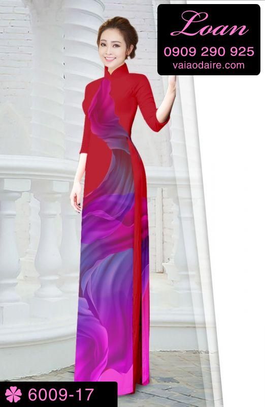 Vải áo dài lập thể