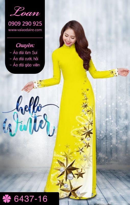 Vải áo dài Giáng Sinh