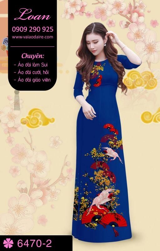Vải áo dài tết 2018