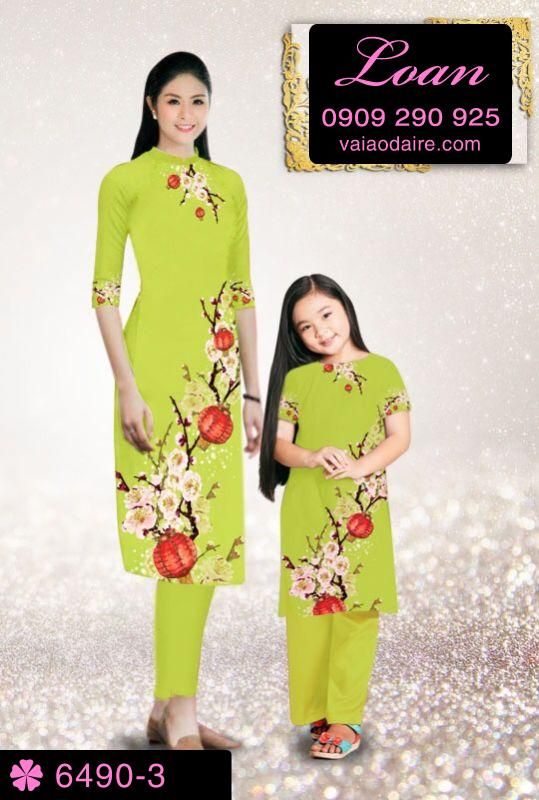 Vải áo dài cách tân Tết Vải áo dài cách tân Tết
