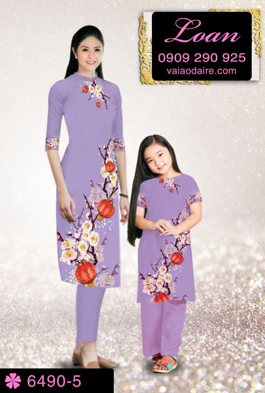 Vải áo dài cách tân Tết Vải áo dài cách tân Tết