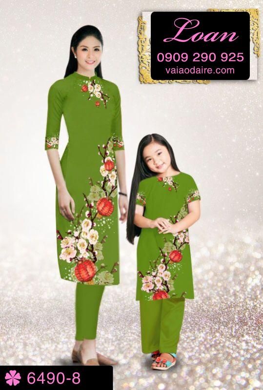 Vải áo dài cách tân Tết Vải áo dài cách tân Tết