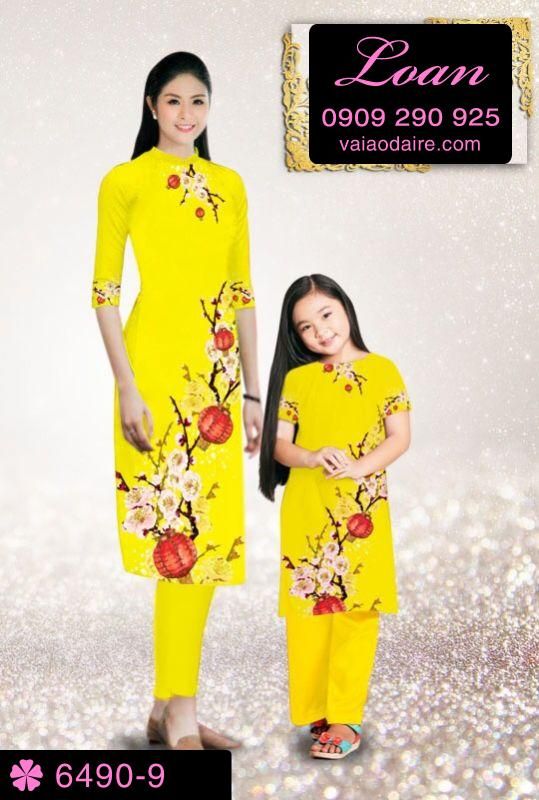 Vải áo dài cách tân Tết Vải áo dài cách tân Tết