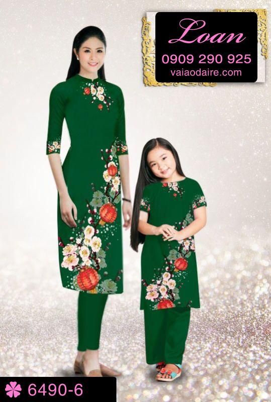 Vải áo dài cách tân Tết Vải áo dài cách tân Tết