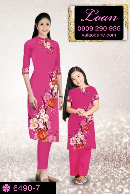 Vải áo dài cách tân Tết Vải áo dài cách tân Tết