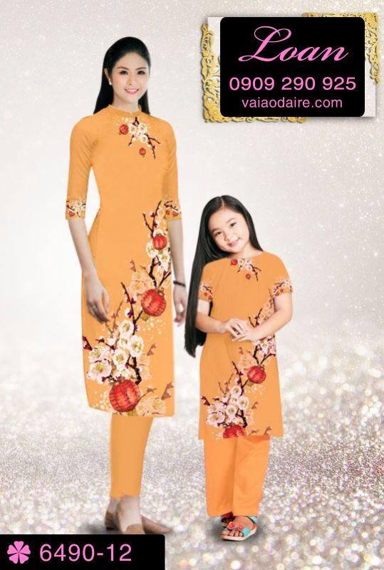 Vải áo dài cách tân Tết Vải áo dài cách tân Tết