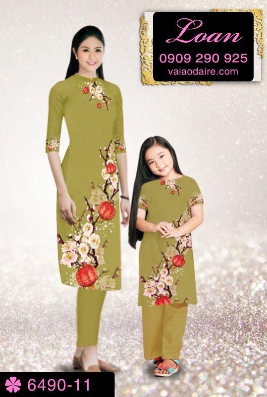 Vải áo dài cách tân Tết Vải áo dài cách tân Tết