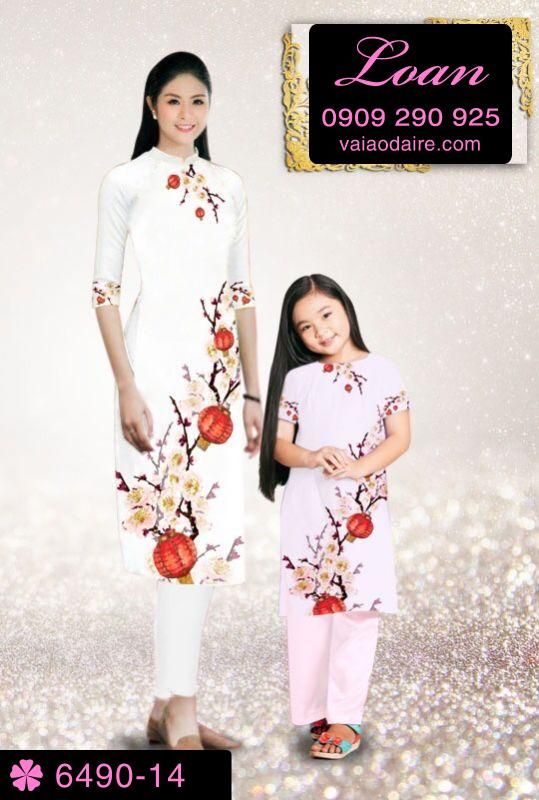 Vải áo dài cách tân Tết Vải áo dài cách tân Tết