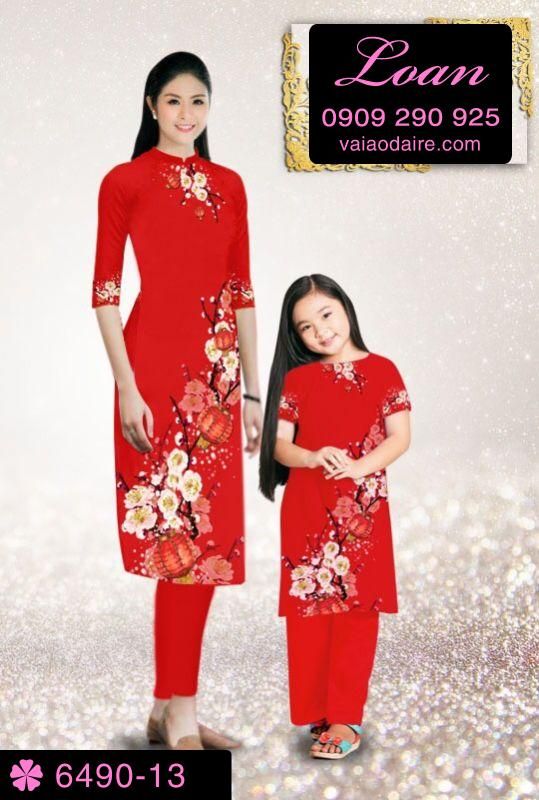 Vải áo dài cách tân Tết Vải áo dài cách tân Tết