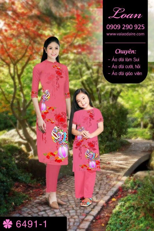 Vải áo dài cách tân Tết