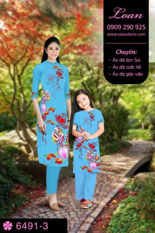 Vải áo dài cách tân Tết