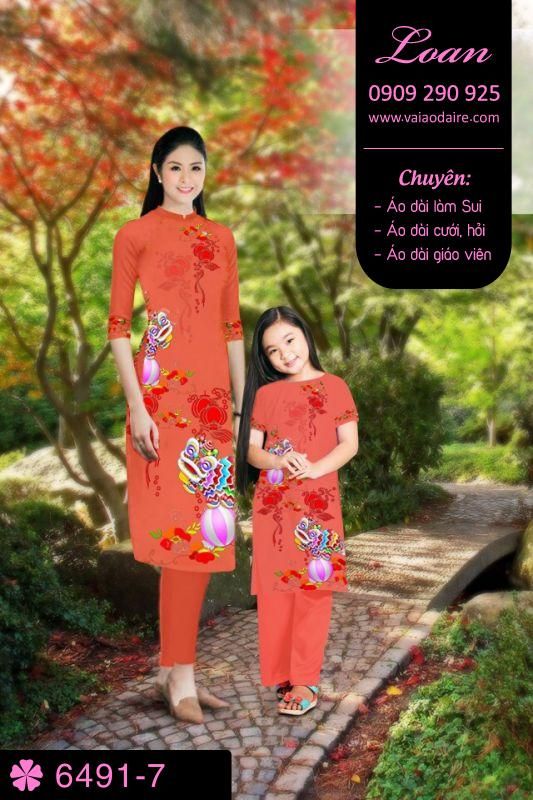 Vải áo dài cách tân Tết