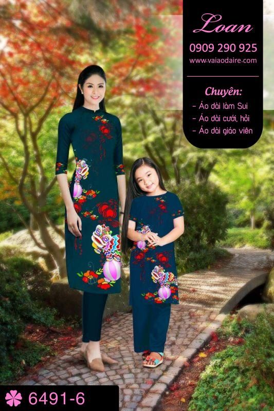 Vải áo dài cách tân Tết