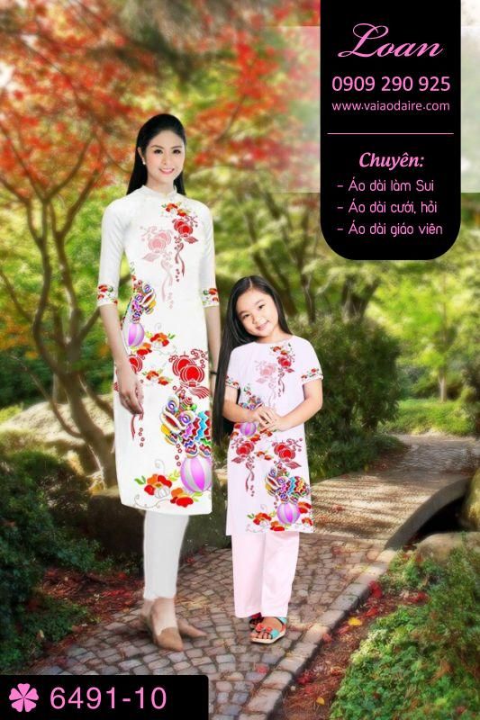 Vải áo dài cách tân Tết