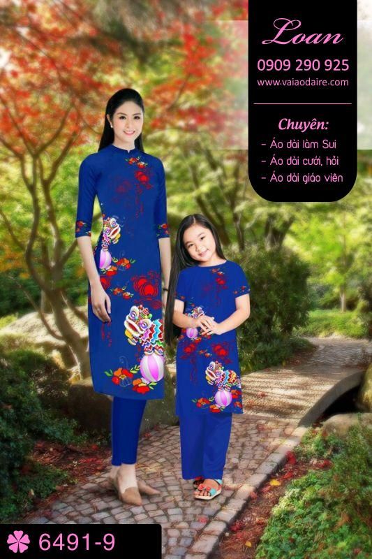 Vải áo dài cách tân Tết