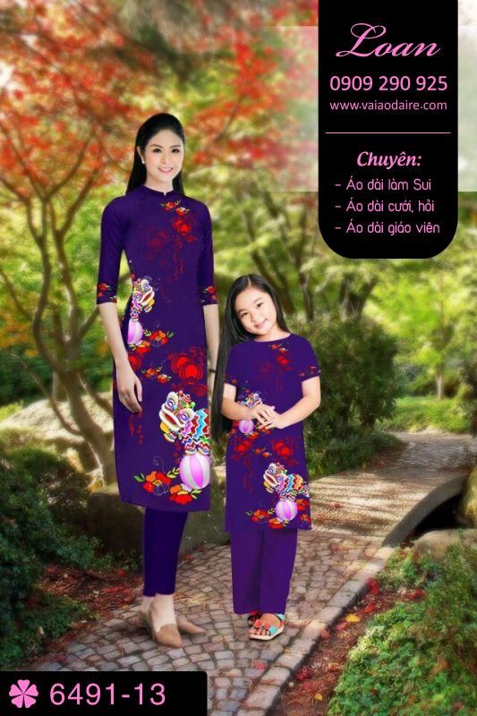 Vải áo dài cách tân Tết