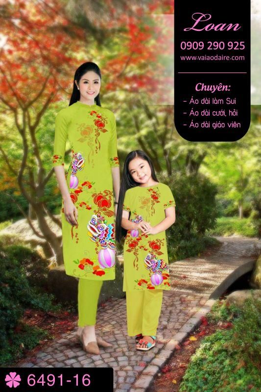 Vải áo dài cách tân Tết