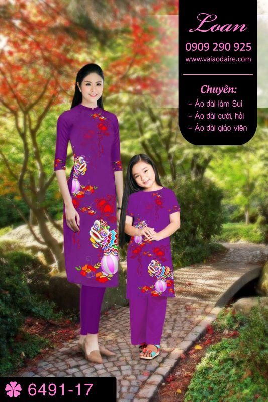 Vải áo dài cách tân Tết