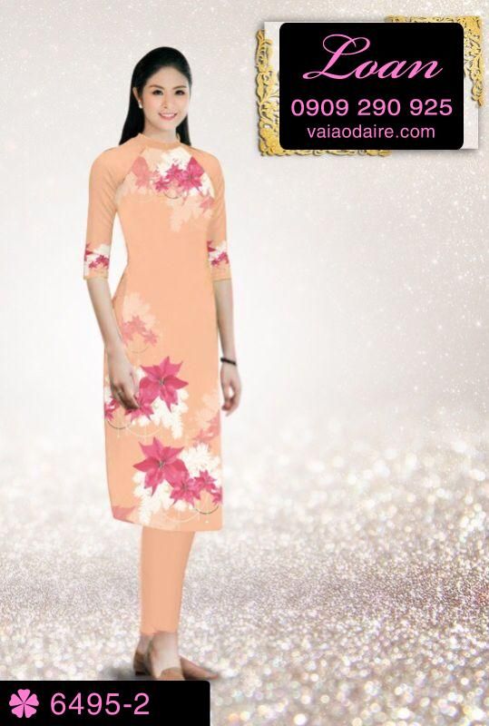 Vải áo dài cách tân Noel