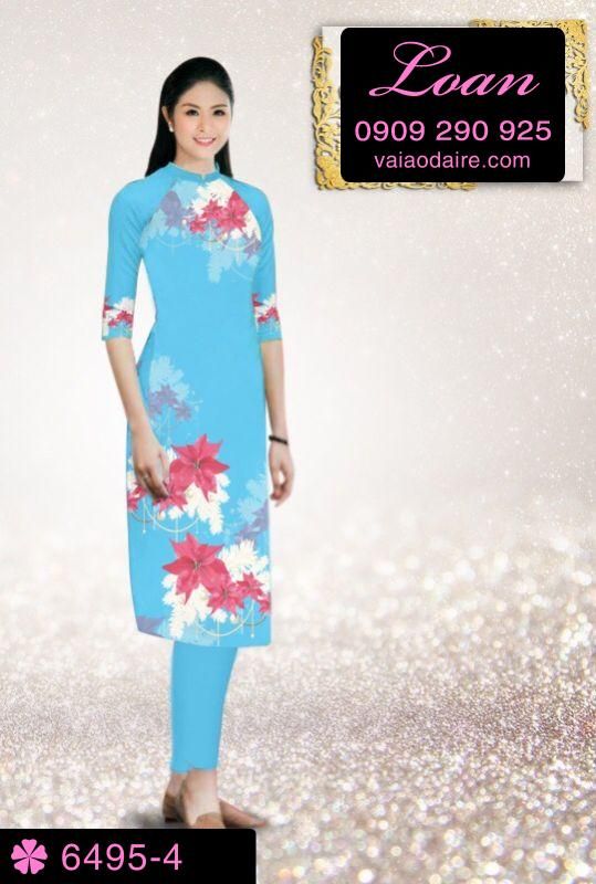 Vải áo dài cách tân Noel