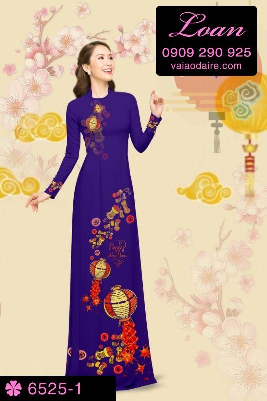 Vải áo dài tết 2019