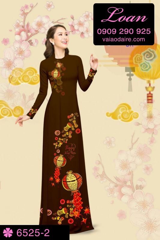 Vải áo dài tết 2019